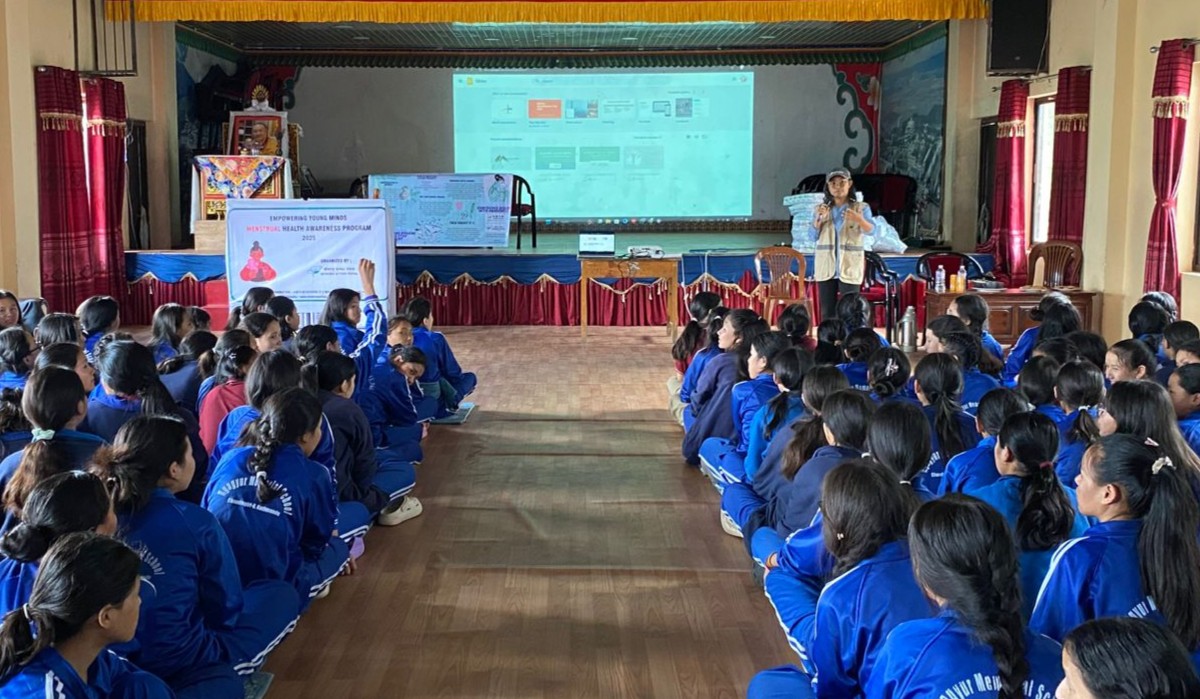 Menstrual Health Awareness & Sanitary Pad Distribution Program|Ngayur Memorial School