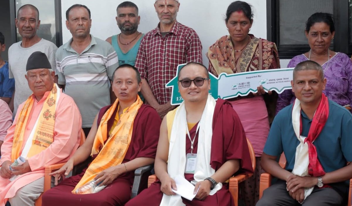 House Handover Program for Thapa Family