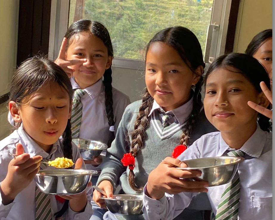 Hot Meal Program & Chinese Language Program 2024-25 | Jhirpu Secondary School